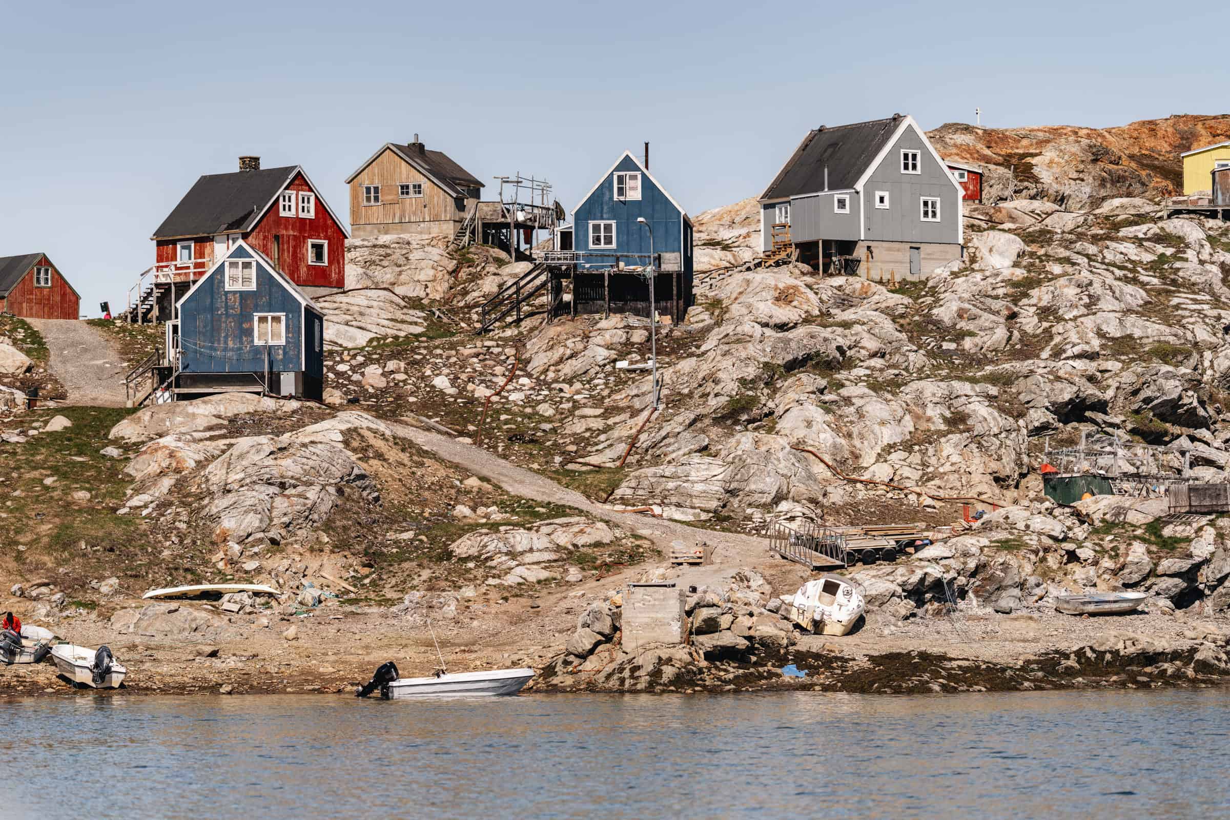 Arriving in Tiilerilaaq